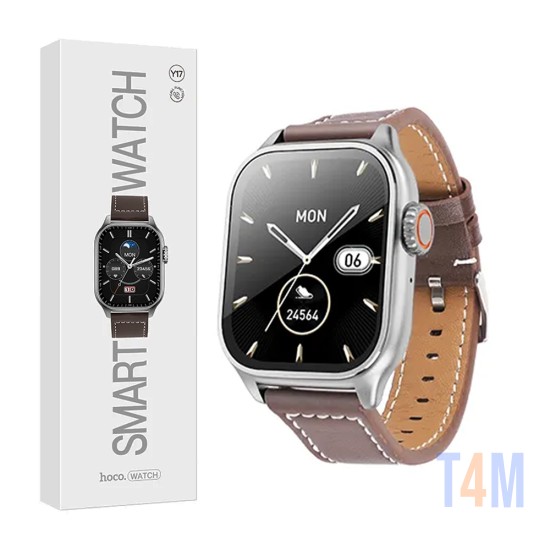 Smartwatch Hoco Y17 2.03" (versão de chamada) Prata